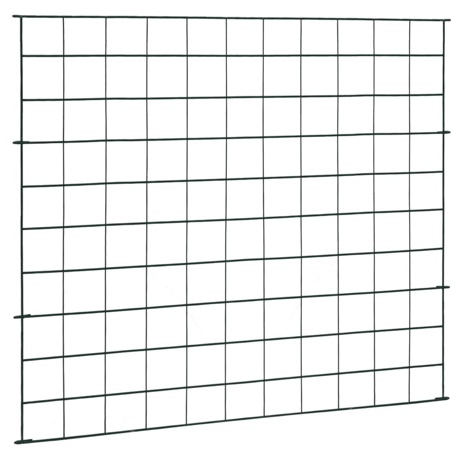 Schuttingset 77,5x64 cm groen 77.5 x 64 cm