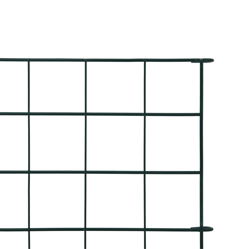 Schuttingset 77,5x64 cm groen 77.5 x 64 cm