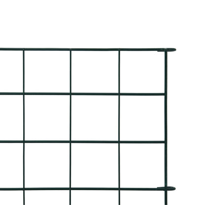 Schuttingset 77,5x64 cm groen 77.5 x 64 cm