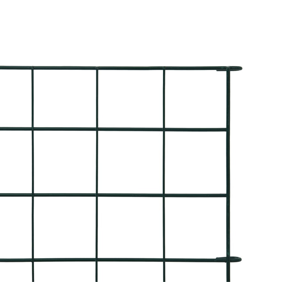 Schuttingset 77,5x64 cm groen 77.5 x 64 cm