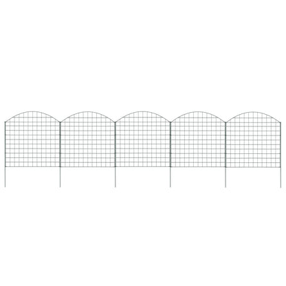 Schuttingset gebogen 77,5x78,5 cm groen 77.5 x 78.5 cm