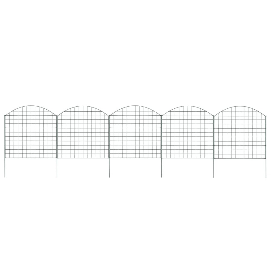 Schuttingset gebogen 77,5x78,5 cm groen 77.5 x 78.5 cm