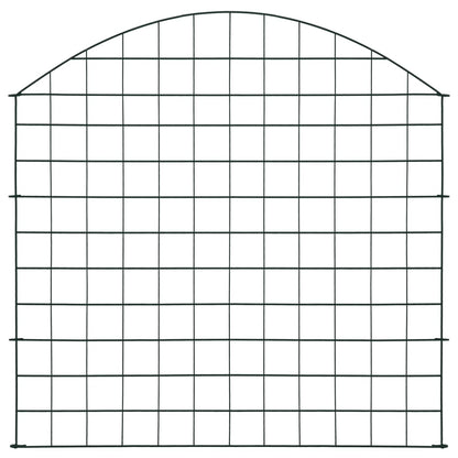 Schuttingset gebogen 77,5x78,5 cm groen 77.5 x 78.5 cm