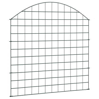 Schuttingset gebogen 77,5x78,5 cm groen 77.5 x 78.5 cm