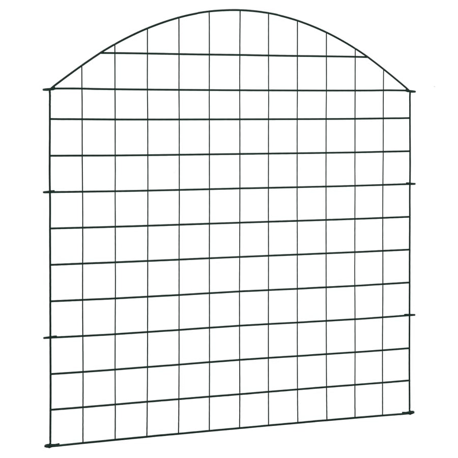 Schuttingset gebogen 77,5x78,5 cm groen 77.5 x 78.5 cm