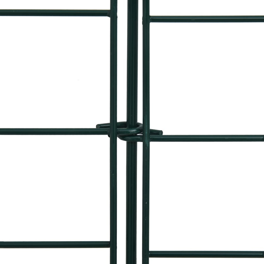 Schuttingset gebogen 77,5x78,5 cm groen 77.5 x 78.5 cm
