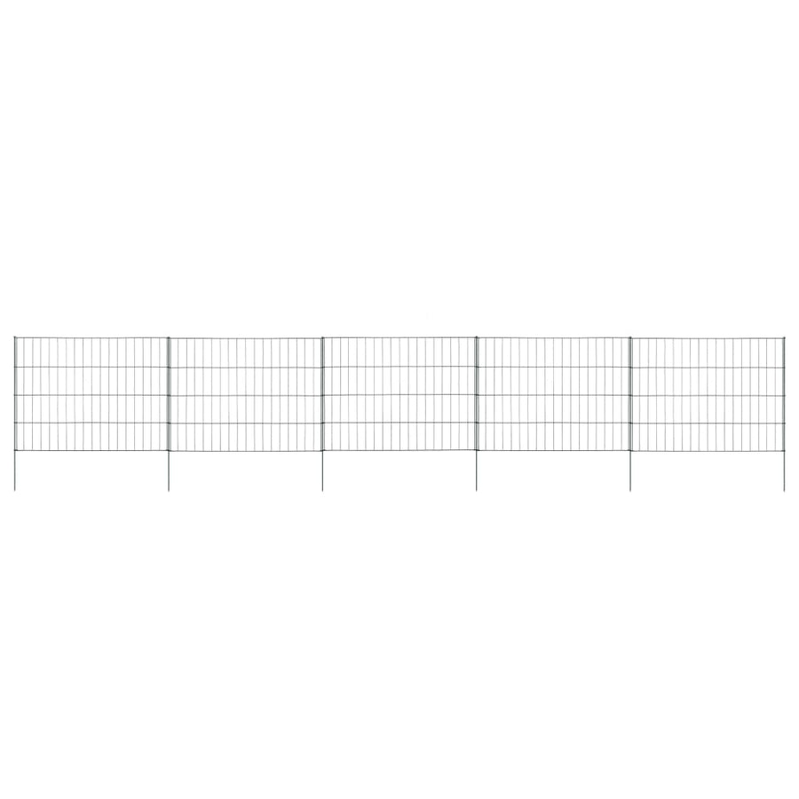 Schuttingset 115x79 cm groen 115 x 79 cm