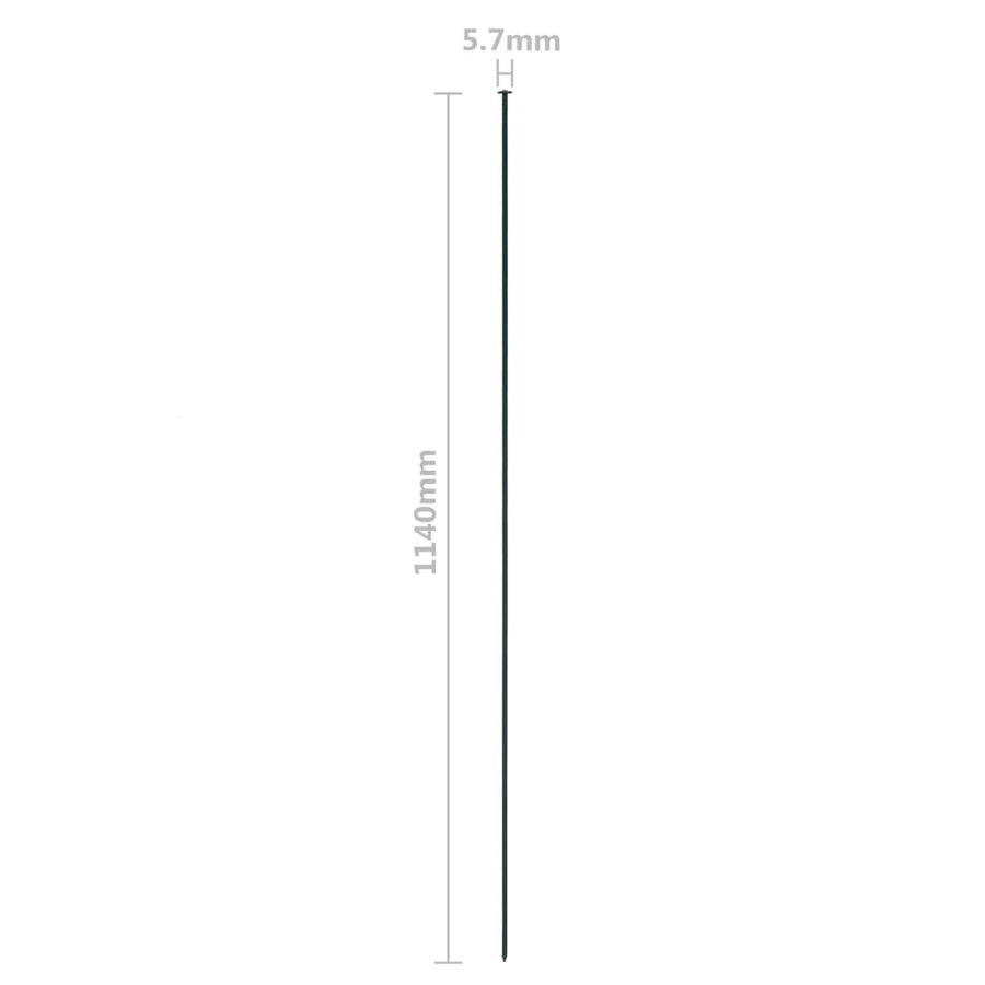 Schuttingset 115x79 cm groen 115 x 79 cm