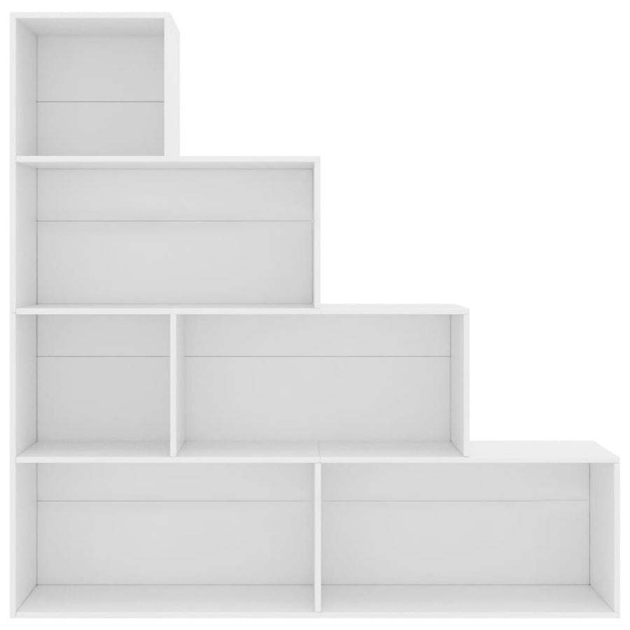 Boekenkast/Kamerscherm 55X24X60 Cm Bewerkt Hout Wit