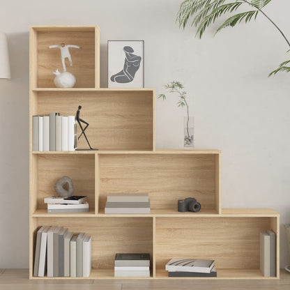 Boekenkast/Kamerscherm 55X24X60 Cm Bewerkt Hout Sonoma eiken