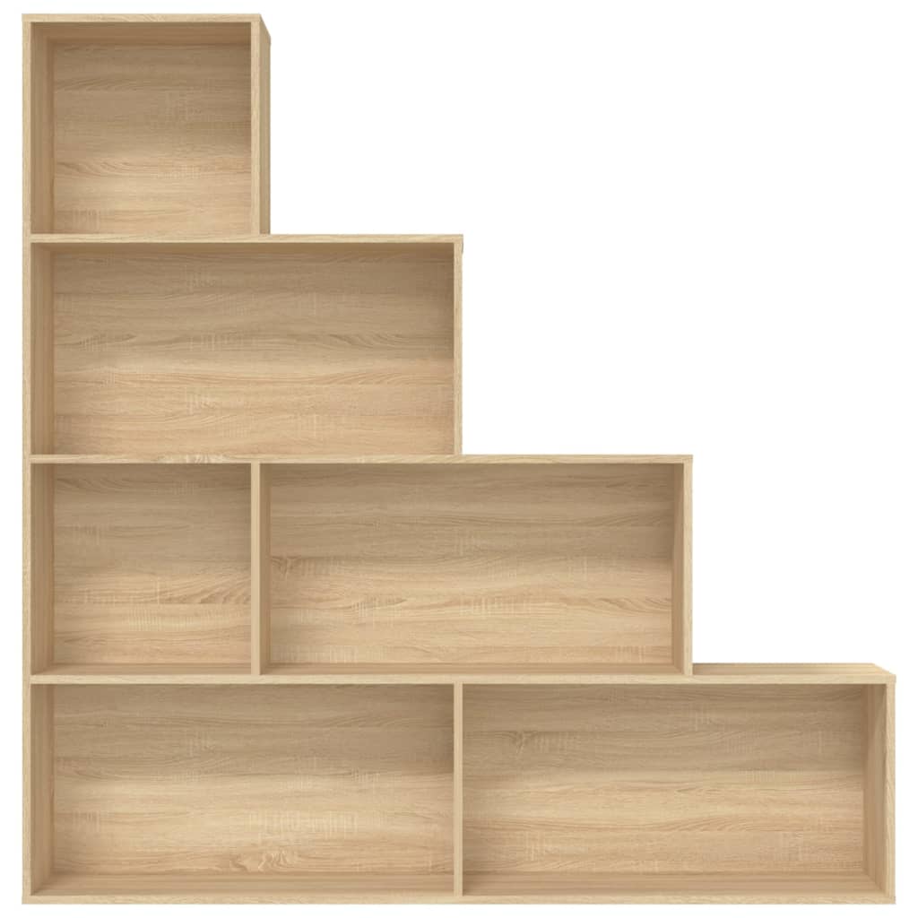 Boekenkast/Kamerscherm 55X24X60 Cm Bewerkt Hout Sonoma eiken