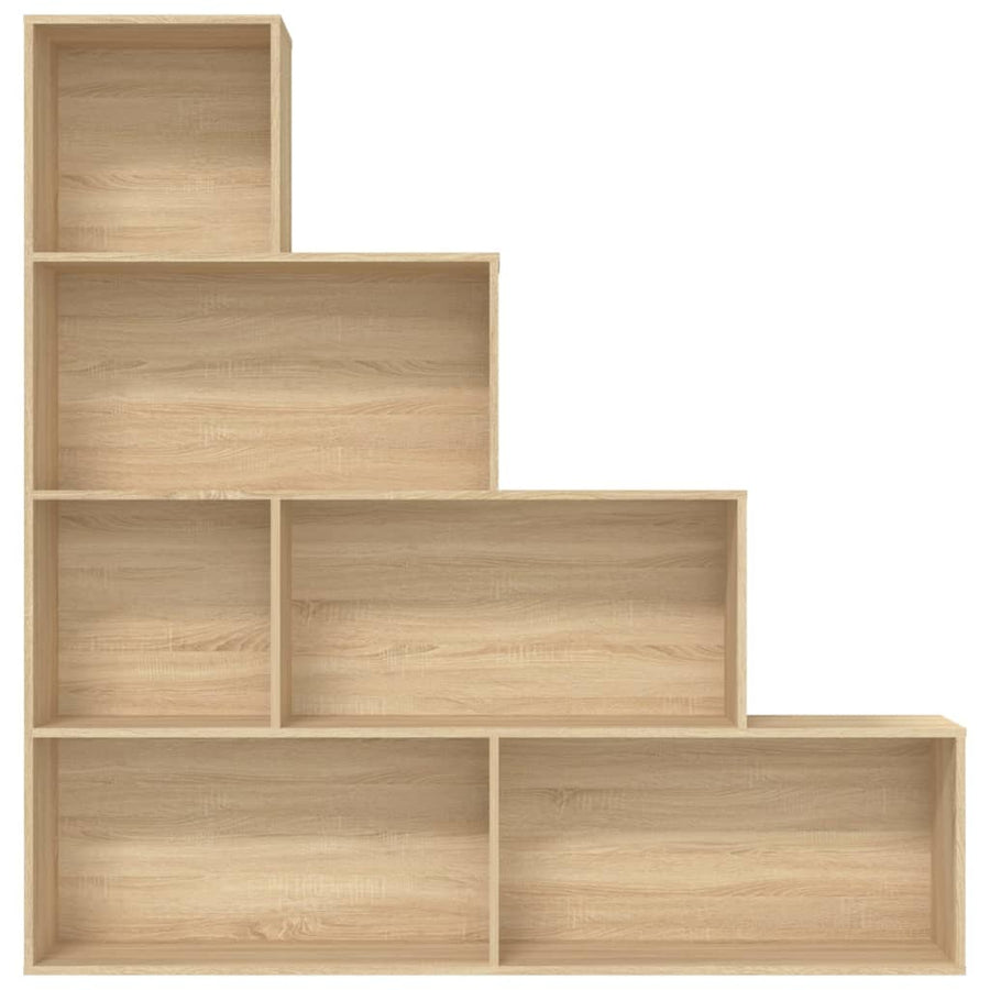 Boekenkast/Kamerscherm 55X24X60 Cm Bewerkt Hout Sonoma eiken