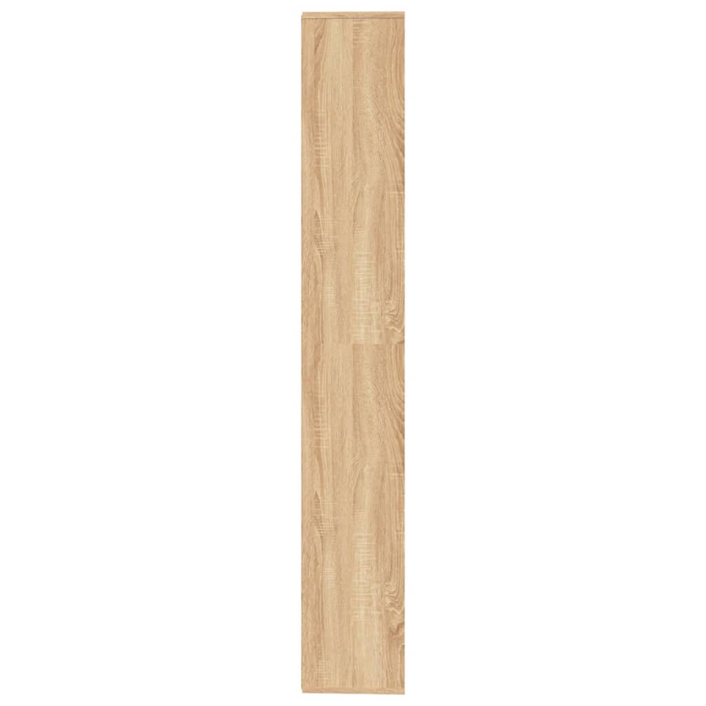 Boekenkast/Kamerscherm 55X24X60 Cm Bewerkt Hout Sonoma eiken