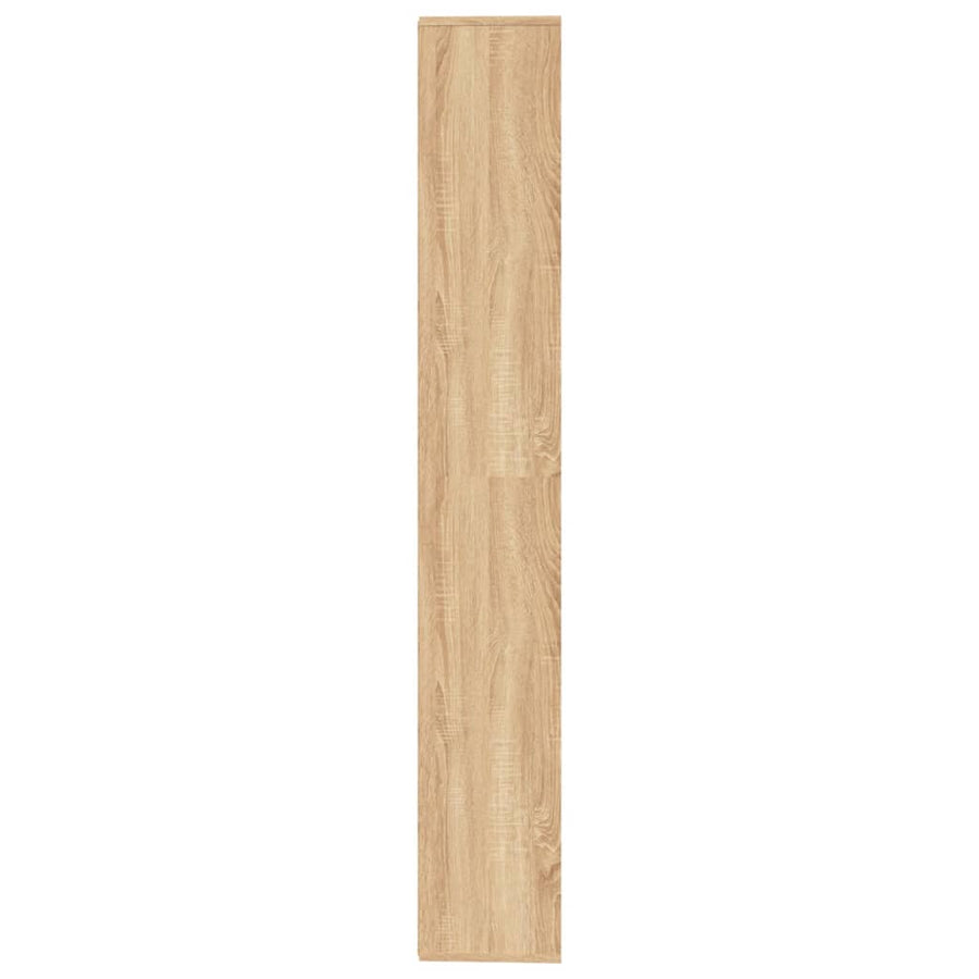 Boekenkast/Kamerscherm 55X24X60 Cm Bewerkt Hout Sonoma eiken