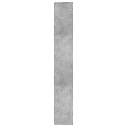 Boekenkast/Kamerscherm 55X24X60 Cm Bewerkt Hout Betongrijs