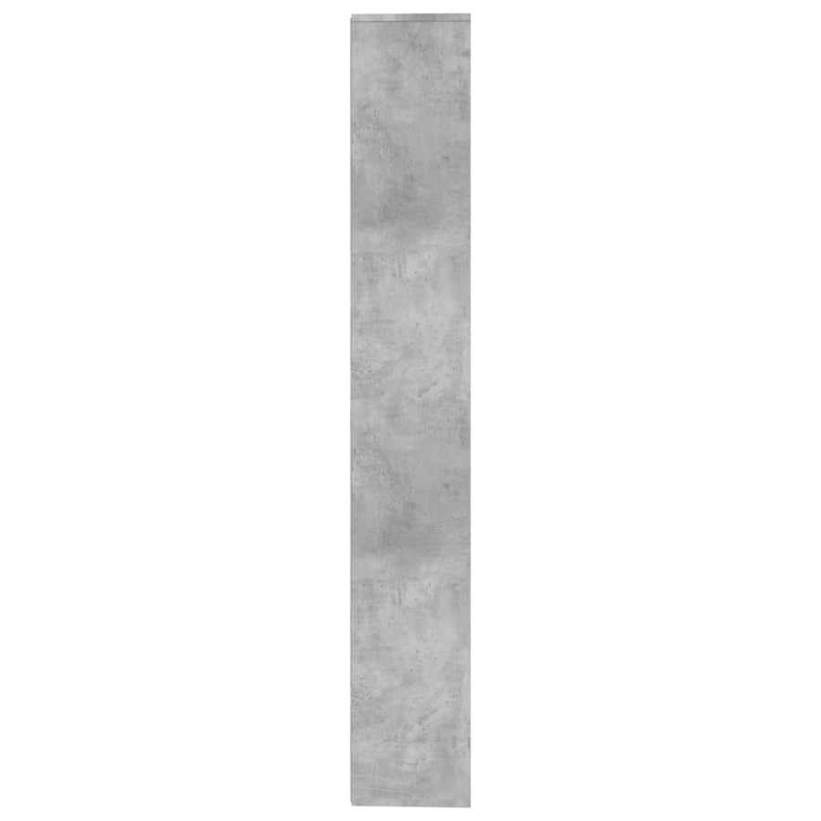 Boekenkast/Kamerscherm 55X24X60 Cm Bewerkt Hout Betongrijs