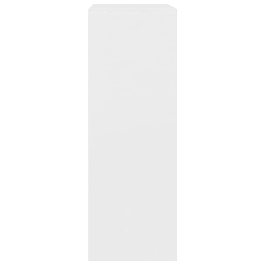Dressoir Met 6 Lades 50X34X96 Cm Bewerkt Hout Wit
