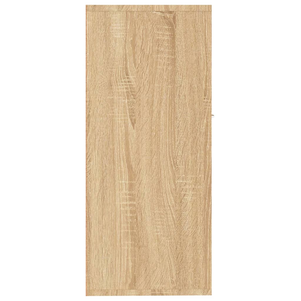 Dressoir 88X30X70 Cm Bewerkt Hout Kleurig Sonoma eiken