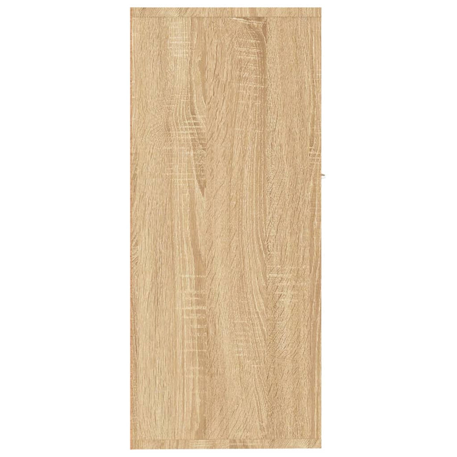 Dressoir 88X30X70 Cm Bewerkt Hout Kleurig Sonoma eiken