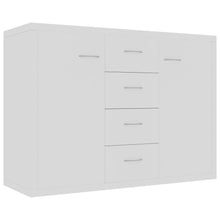 Dressoir 88X30X65 Cm Spaanplaat Wit
