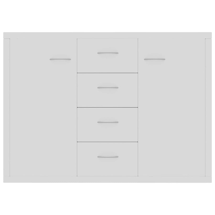 Dressoir 88X30X65 Cm Spaanplaat Wit