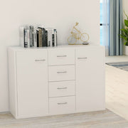 Dressoir 88x30x65 cm spaanplaat wit