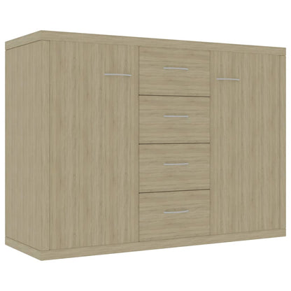 Dressoir 88X30X65 Cm Spaanplaat Kleurig Sonoma eiken