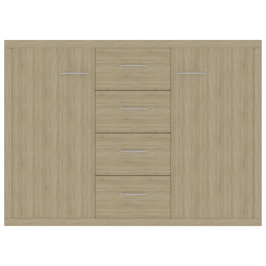 Dressoir 88X30X65 Cm Spaanplaat Kleurig Sonoma eiken