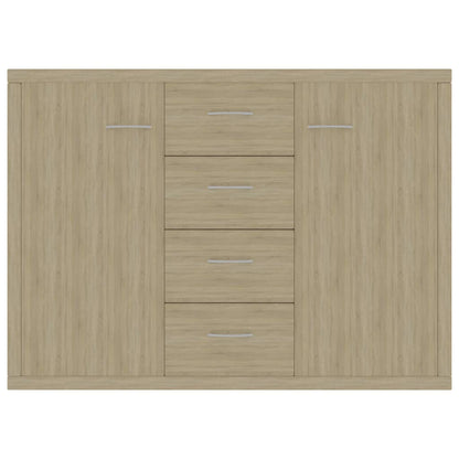 Dressoir 88X30X65 Cm Spaanplaat Kleurig Sonoma eiken