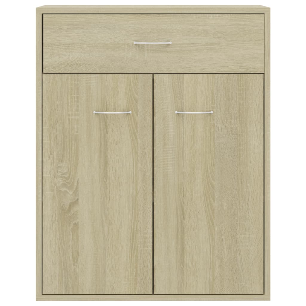 Dressoir 60x30x75 cm spaanplaat sonoma eikenkleurig Sonoma eiken