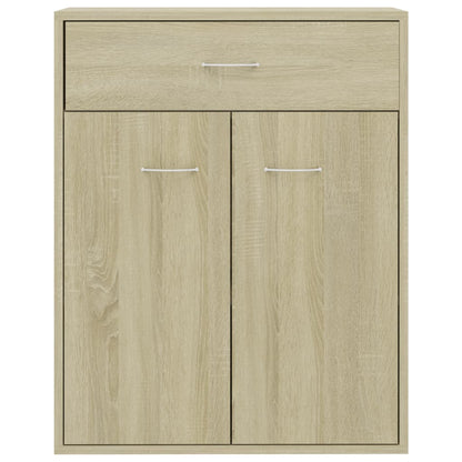 Dressoir 60x30x75 cm spaanplaat sonoma eikenkleurig Sonoma eiken