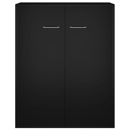 Dressoir 60X30X75 Cm Spaanplaat Zwart