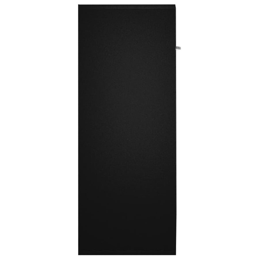 Dressoir 60x30x75 cm bewerkt hout zwart