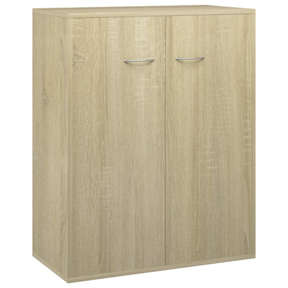 Dressoir 60X30X75 Cm Spaanplaat Kleurig Sonoma eiken