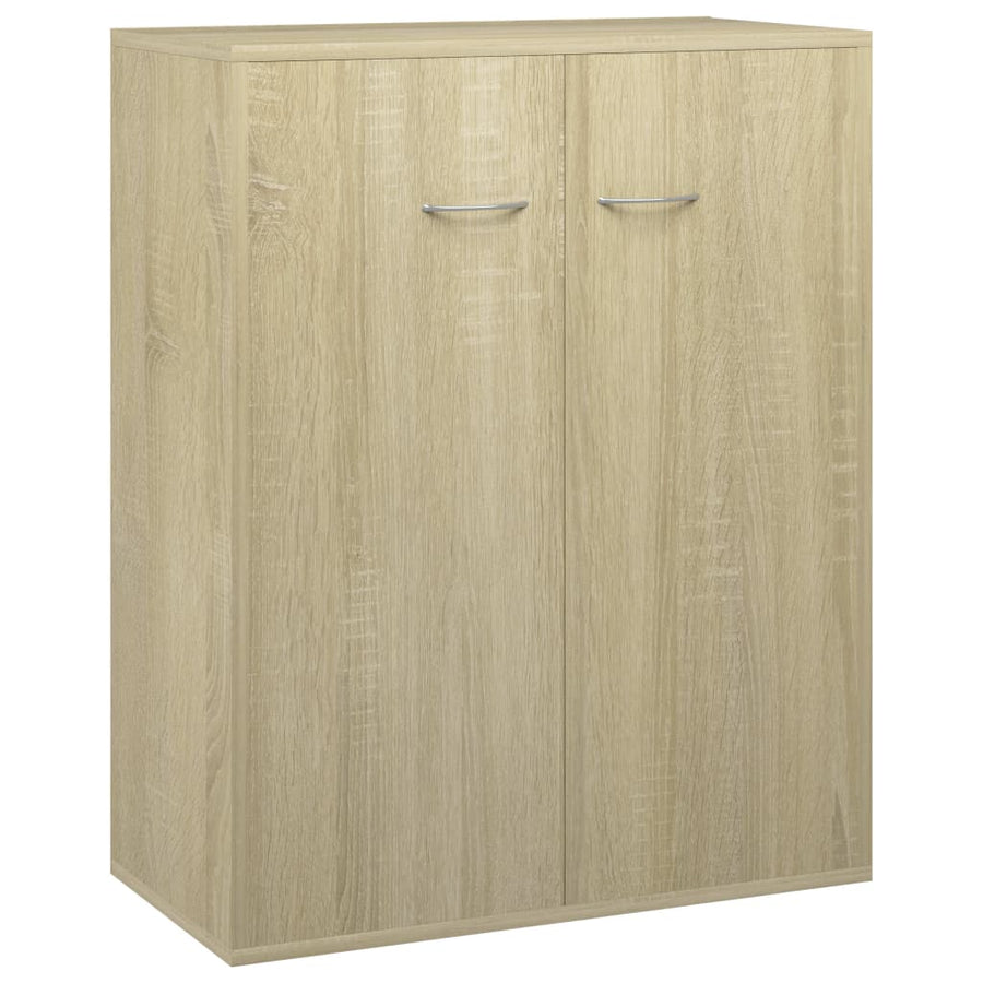 Dressoir 60X30X75 Cm Spaanplaat Kleurig Sonoma eiken