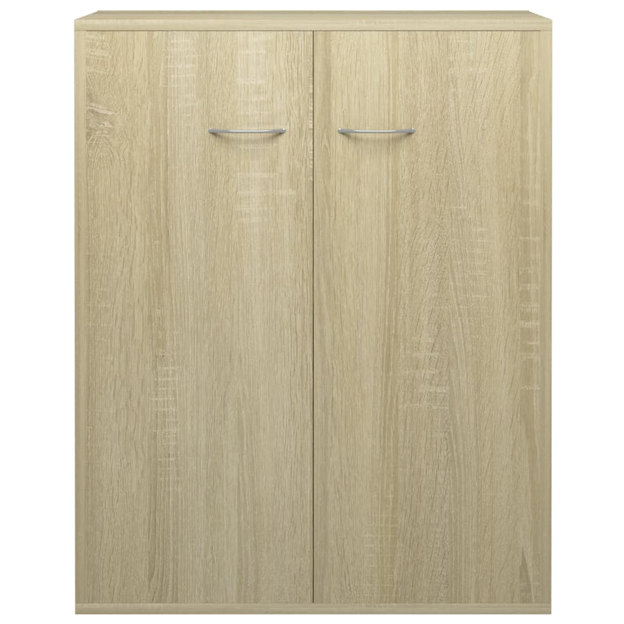 Dressoir 60X30X75 Cm Spaanplaat Kleurig Sonoma eiken