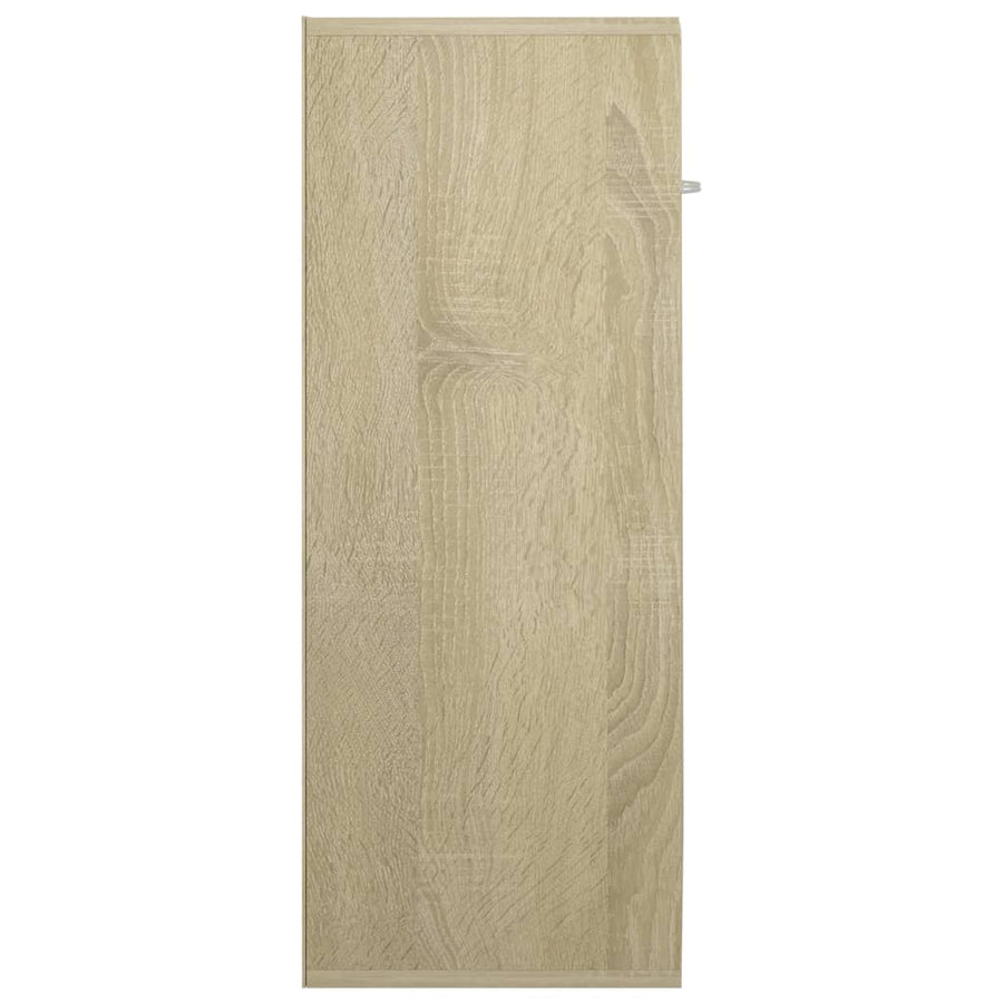 Dressoir 60X30X75 Cm Spaanplaat Kleurig Sonoma eiken