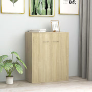 Dressoir 60x30x75 cm spaanplaat sonoma eiken