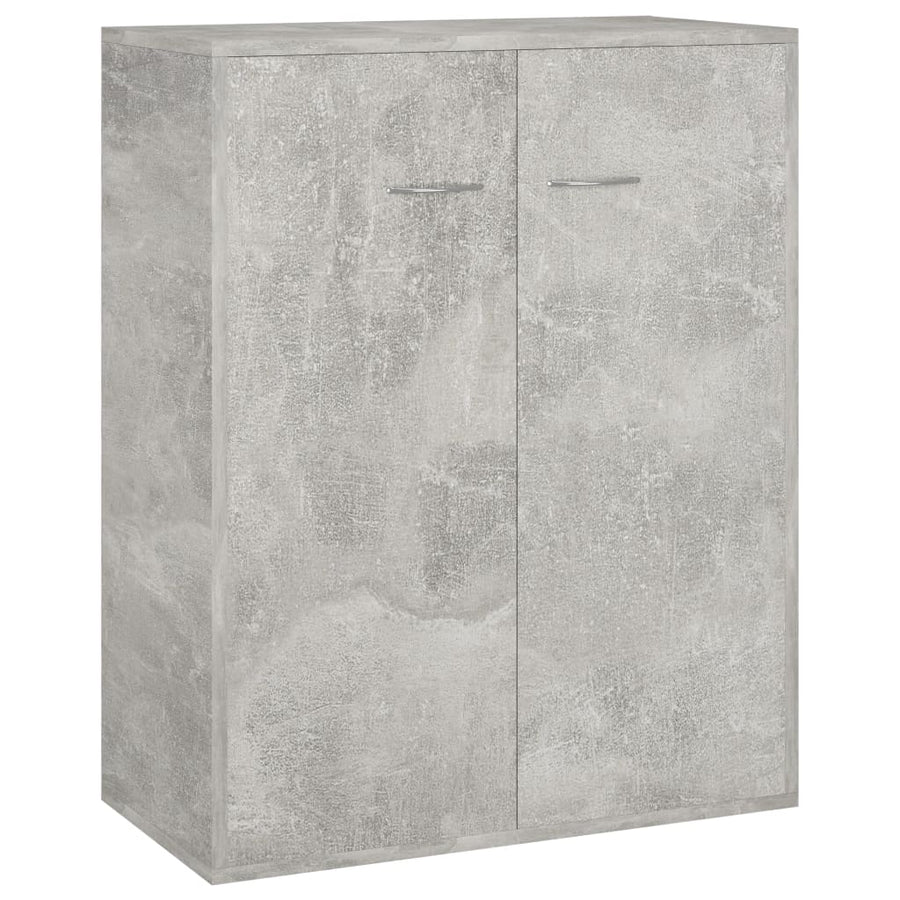 Dressoir 60X30X75 Cm Spaanplaat Betongrijs