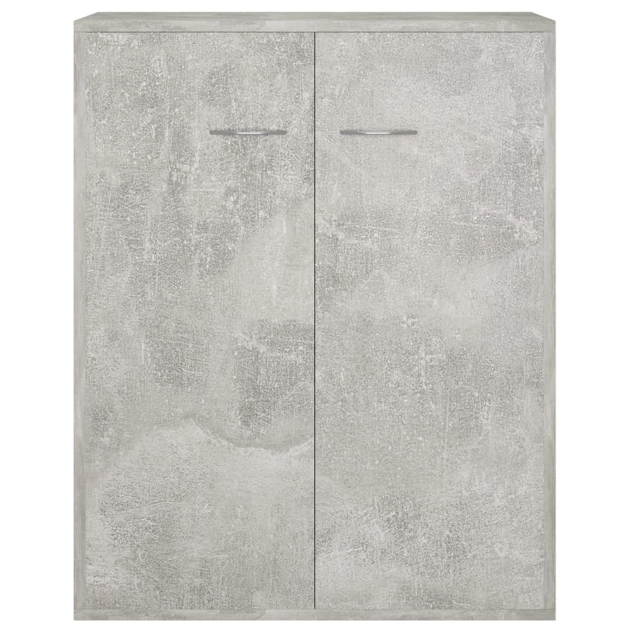 Dressoir 60X30X75 Cm Spaanplaat Betongrijs