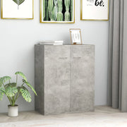 Dressoir 60x30x75 cm spaanplaat betongrijs