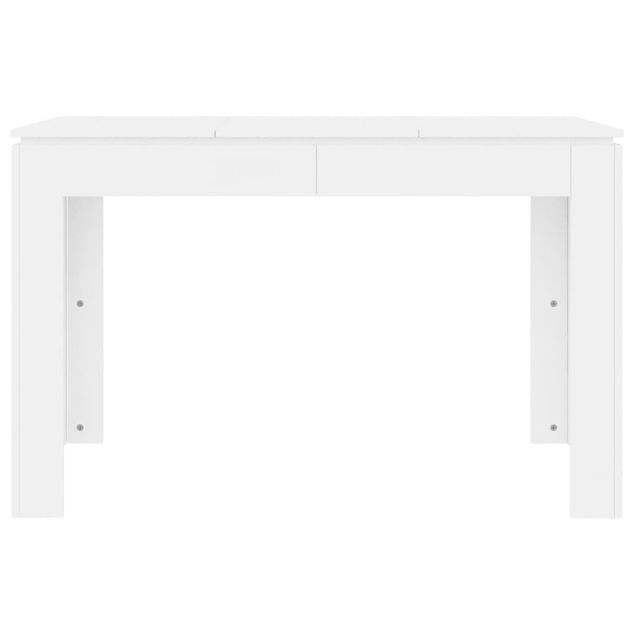 Eettafel 20X60X76 Cm Bewerkt Hout Wit