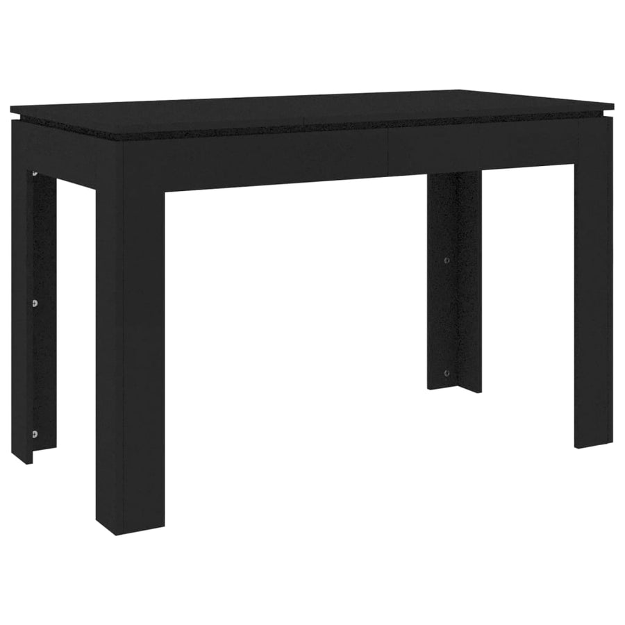 Eettafel 20X60X76 Cm Bewerkt Hout Zwart