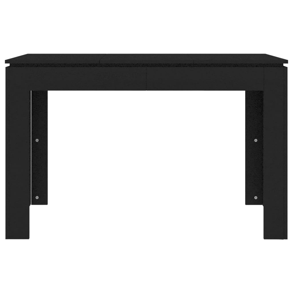 Eettafel 20X60X76 Cm Bewerkt Hout Zwart