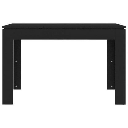 Eettafel 20X60X76 Cm Bewerkt Hout Zwart
