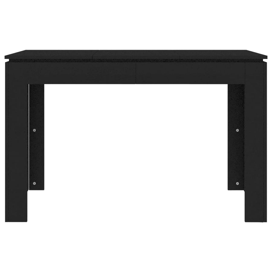 Eettafel 20X60X76 Cm Bewerkt Hout Zwart