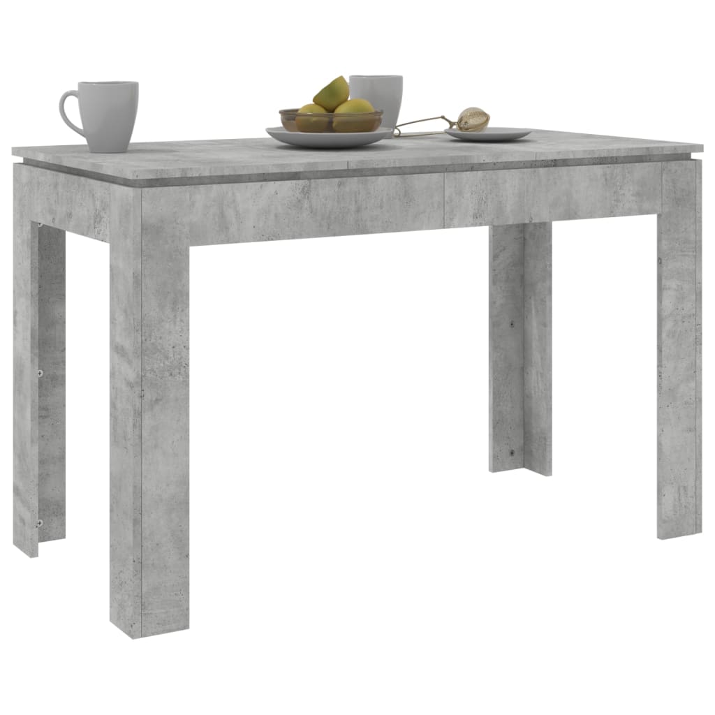 Eettafel 20X60X76 Cm Spaanplaat Betongrijs