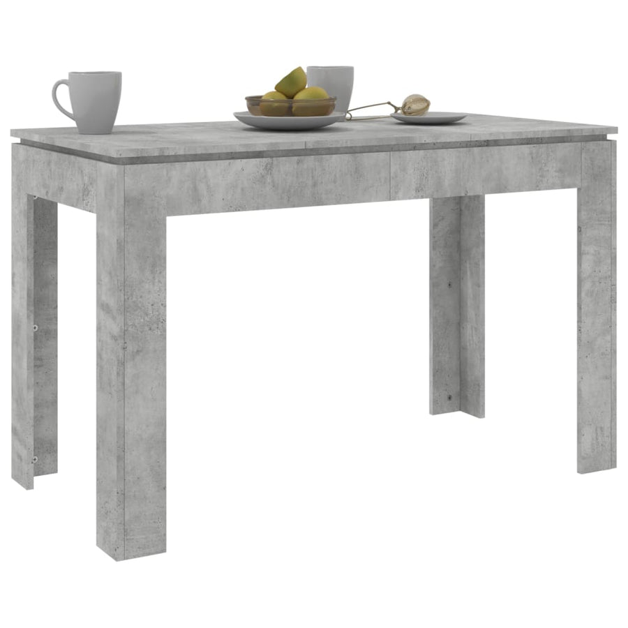 Eettafel 20X60X76 Cm Spaanplaat Betongrijs
