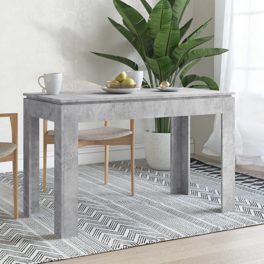 Eettafel 20X60X76 Cm Spaanplaat Betongrijs