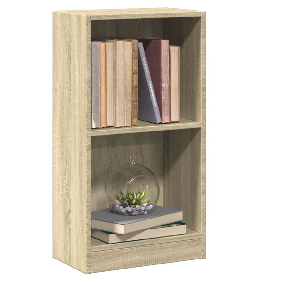 Boekenkast 40X24X75 Cm Spaanplaat Sonoma Eikenkleurig 1 40 x 24 x 75 cm